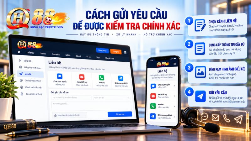 Liên Hệ QH88 – Email, Điện Thoại & Thông Tin Hỗ Trợ