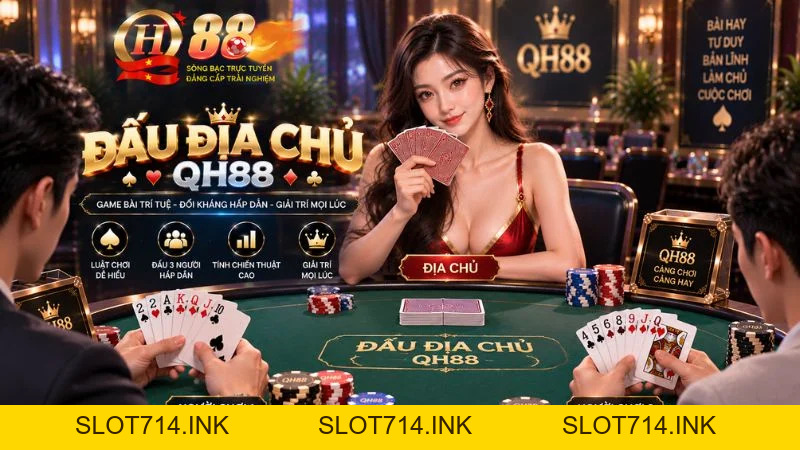 Đấu Địa Chủ QH88 – Luật Chơi Bài 3 Người, Cách Đấu & Tính Điểm