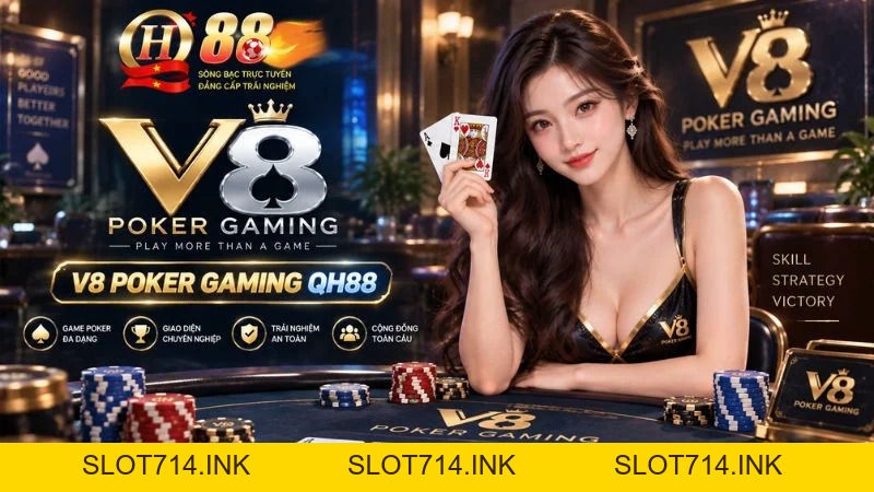 V8 Poker Gaming QH88 – Tổng Quan Sảnh & Các Game Bài