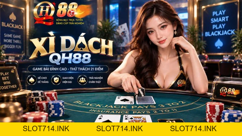 Xì Dách QH88 – Luật Chơi, Cách Tính Điểm & Bàn Cược 3D