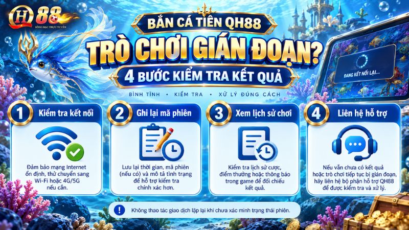 Bắn Cá Tiên QH88 – Hướng Dẫn Xem Luật, Đạn Và Mức Thưởng