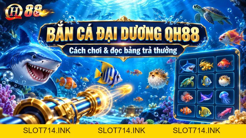 Bắn Cá Đại Dương QH88 – Cách Chơi Và Đọc Bảng Trả Thưởng