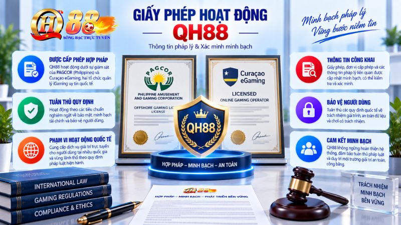 Giấy Phép Hoạt Động QH88 – Thông Tin Pháp Lý Và Phạm Vi Cấp Phép