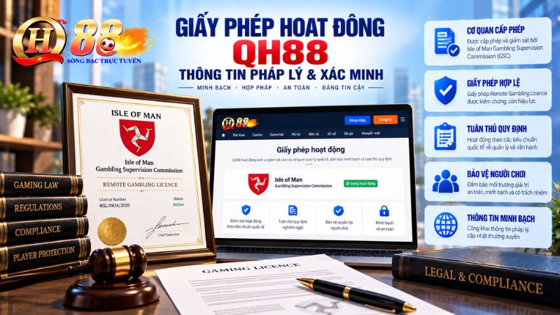 Giấy Phép Hoạt Động QH88 – Thông Tin Pháp Lý Và Phạm Vi Cấp Phép