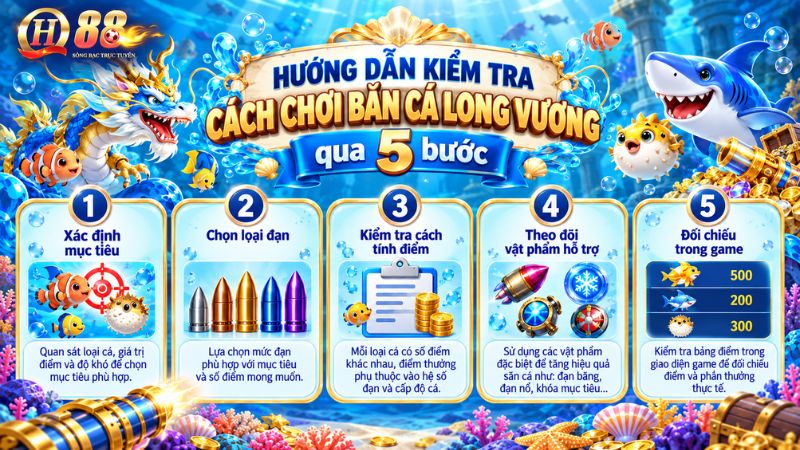 Bắn Cá Long Vương QH88 – Cách Chơi, Boss Và Mức Đạn